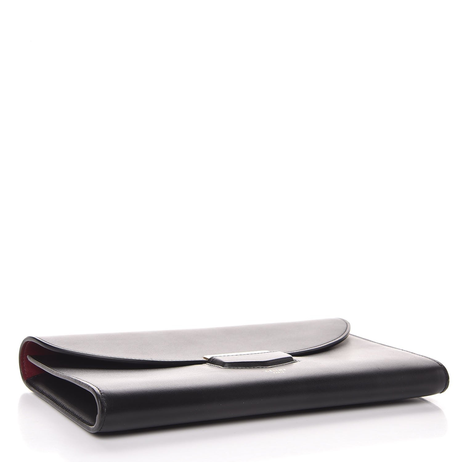 Celine Smooth Calfskin Trotteur Clutch Black 4 of 7