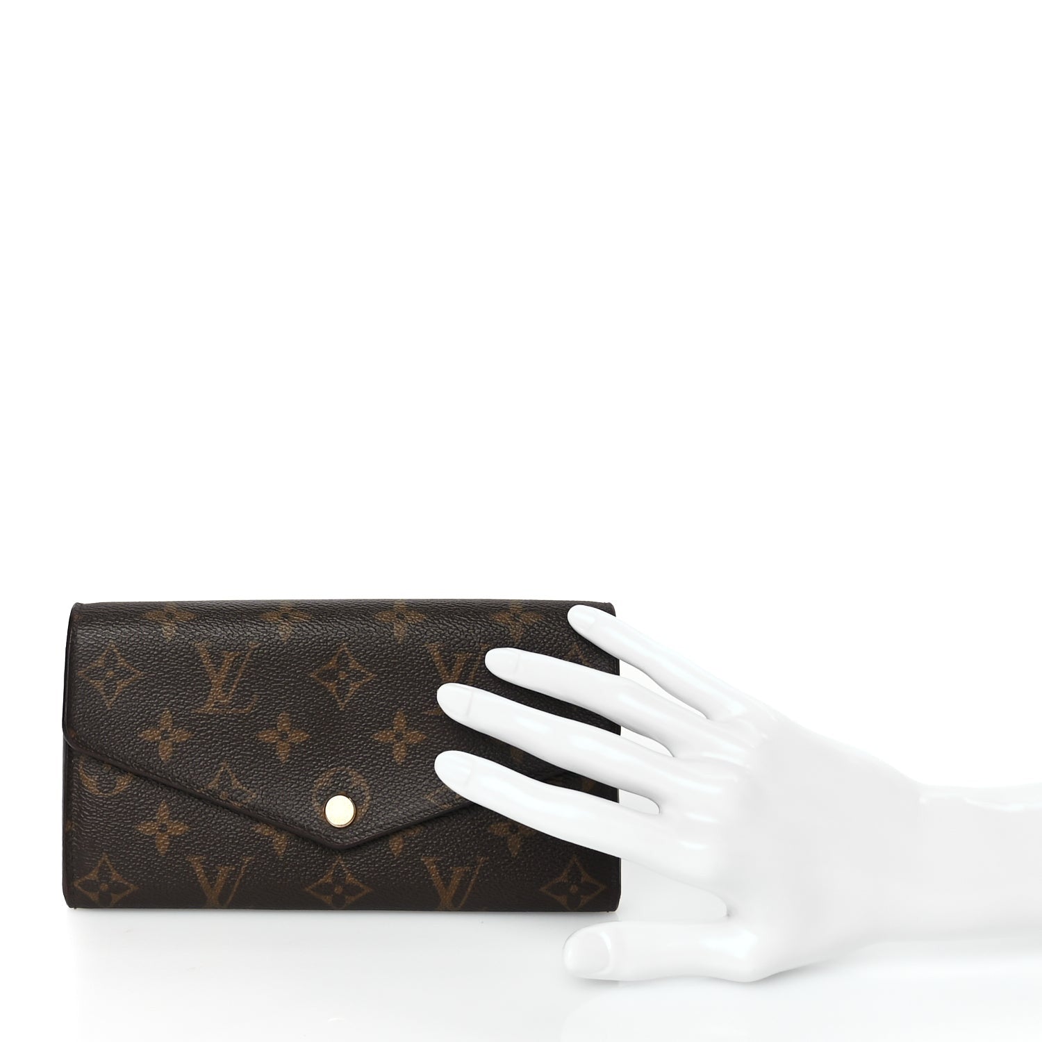 Louis Vuitton Monogram Sarah Wallet NM 2 of 7