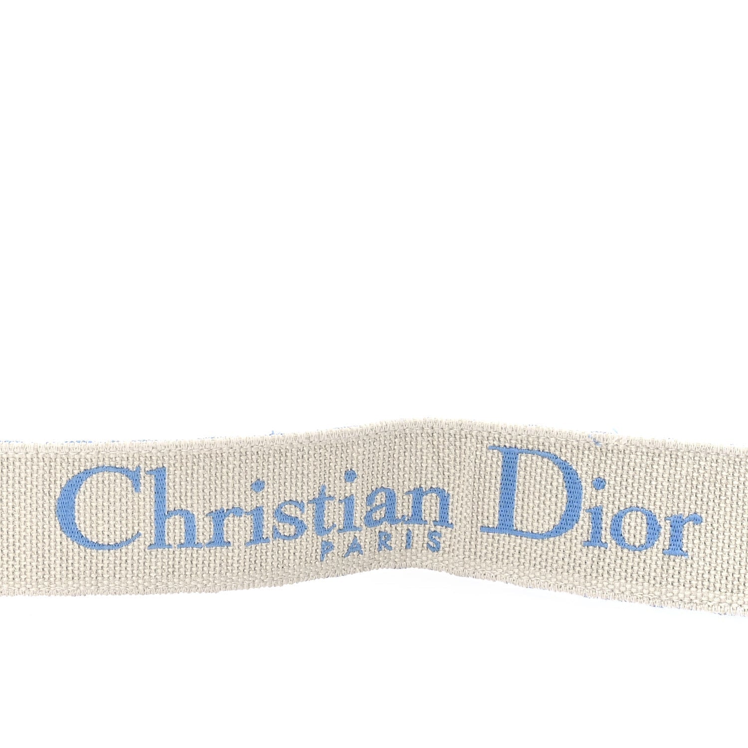 Christian Dior Oblique Adjustable Shoulder Strap  Cornflower Blue 3 of 5