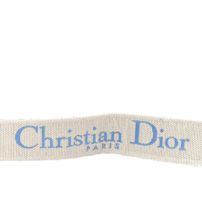 Christian Dior Oblique Adjustable Shoulder Strap  Cornflower Blue 3 of 5