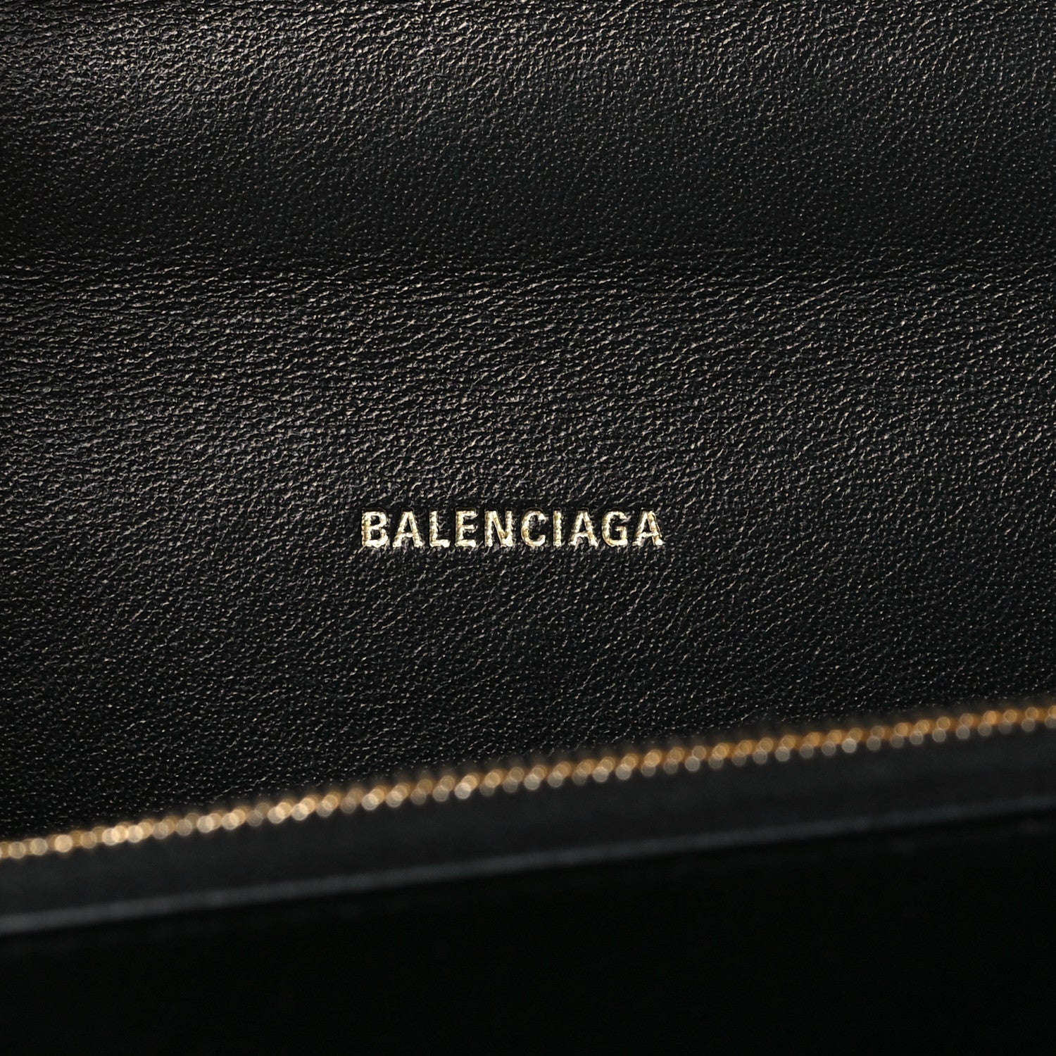 Balenciaga Box Calfskin S Sharp Chain Shoulder Bag Black 6 of 7