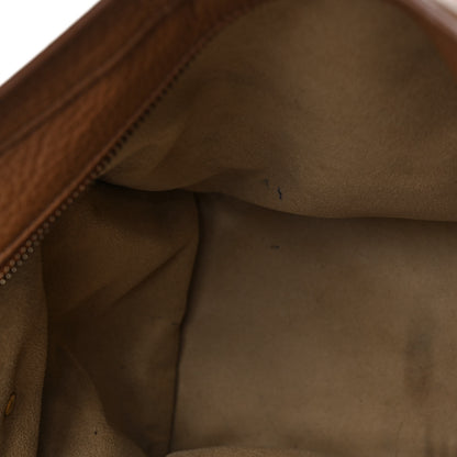 Celine Drummed Calfskin Mini Luggage Camel 13 of 15