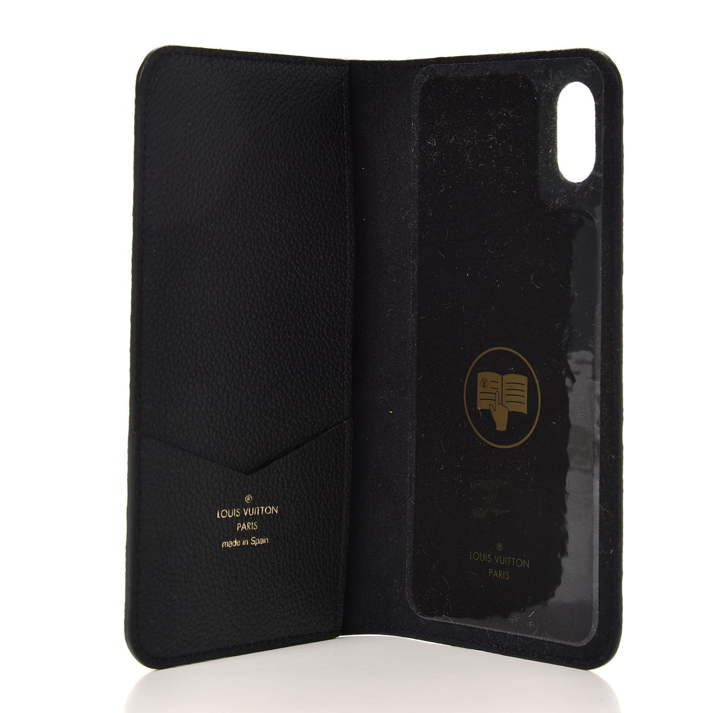 Empreinte iPhone XS Max Folio Case Black