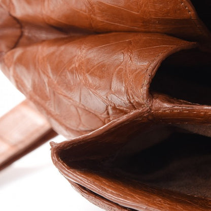 Nancy Gonzalez Crocodile Top Handle Tote Brown 16 of 26