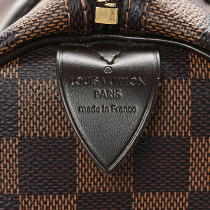 Louis Vuitton Damier Ebene Speedy 35 6 of 11