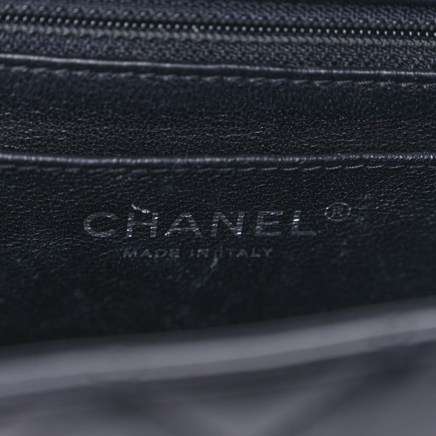 Chanel Lambskin Quilted Mini Rectangular Flap Black 5 of 10