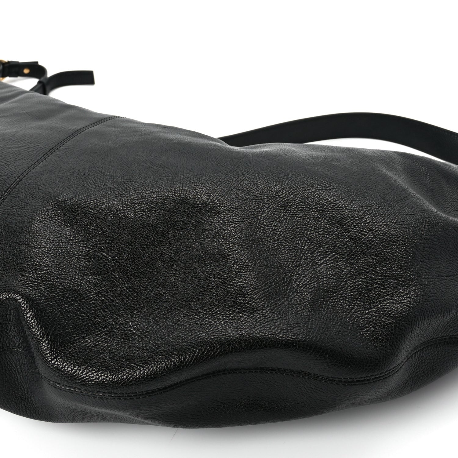 Chloe Grained Calfskin Large Bracelet Hobo Bag Black 8 of 8