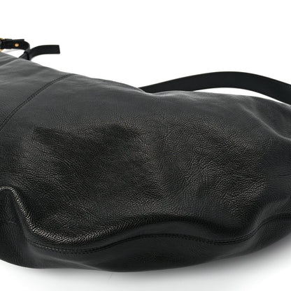 Chloe Grained Calfskin Large Bracelet Hobo Bag Black 8 of 8