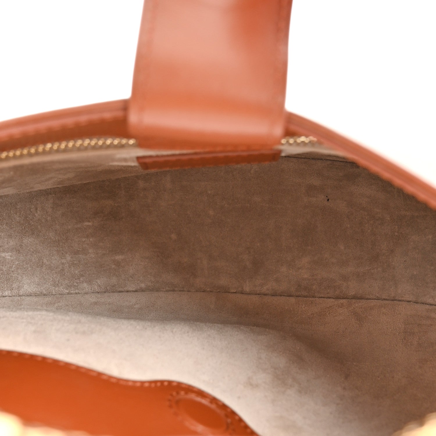 Lanvin Lambskin Cat Hobo Tan 5 of 9