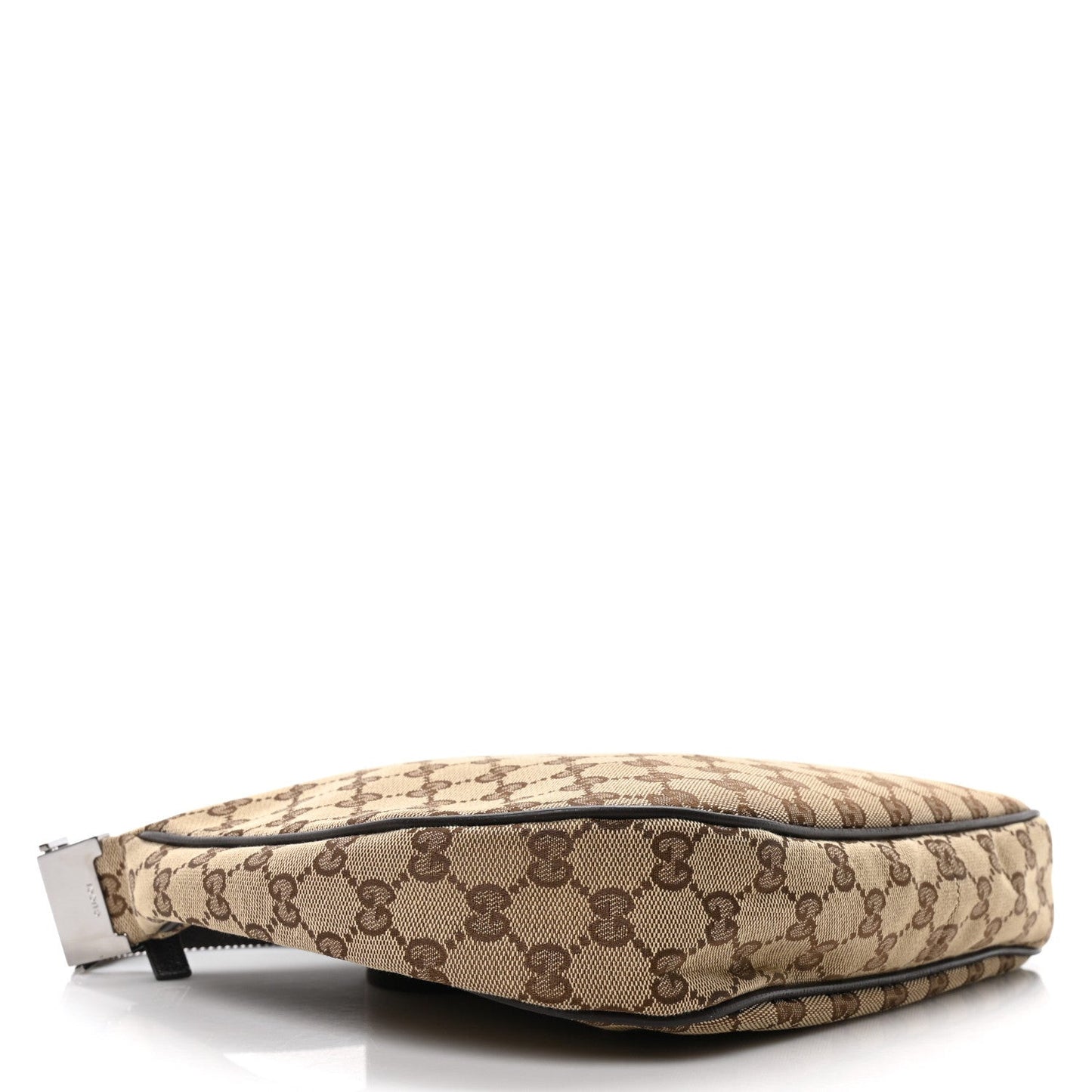 Monogram Medium Half Moon Hobo Dark Brown