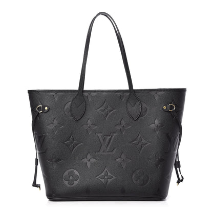 Louis Vuitton Empreinte Monogram Giant Neverfull MM Black 1 of 10