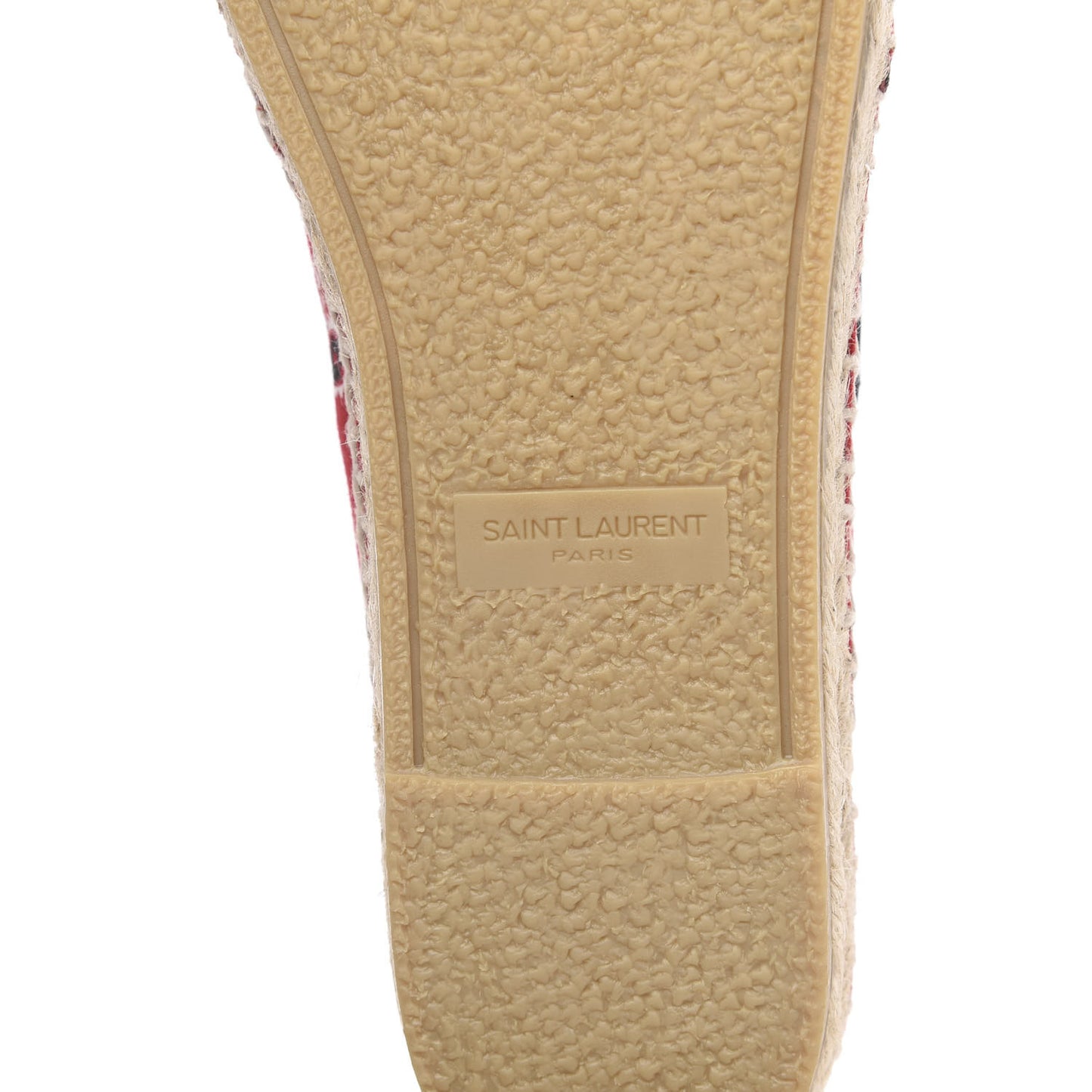 Bandana Print Canvas Espadrilles 37.5 Red