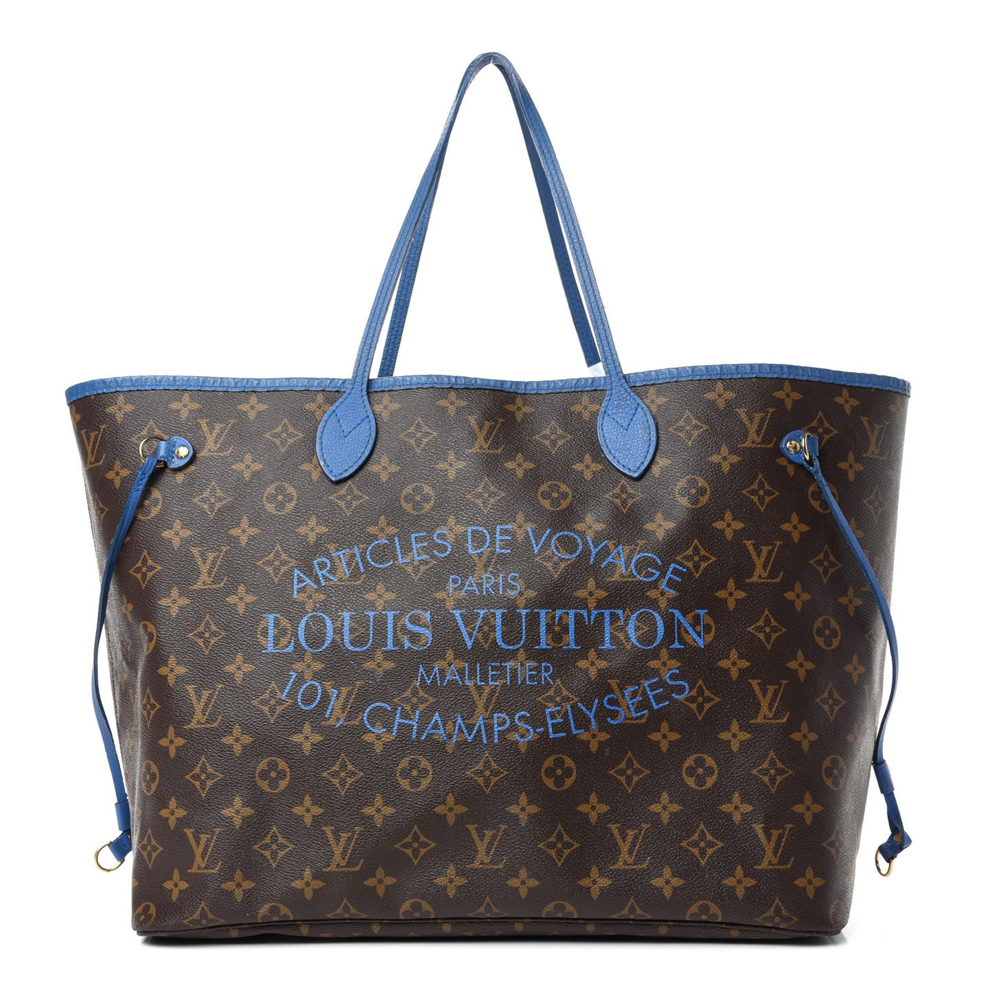 Monogram Articles de Voyage Ikat Neverfull GM Grand Blue