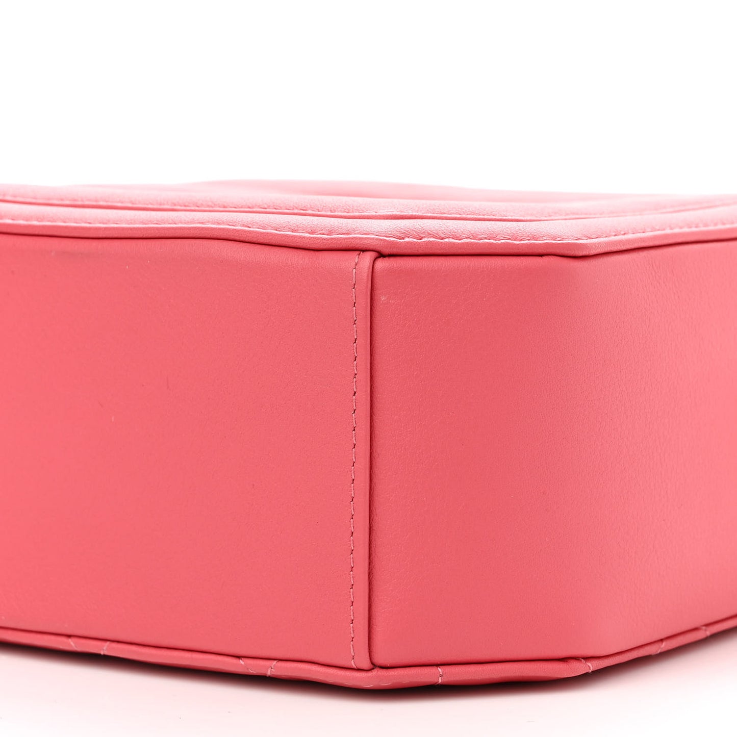 Lambskin CC Octagon Camera Case Pink