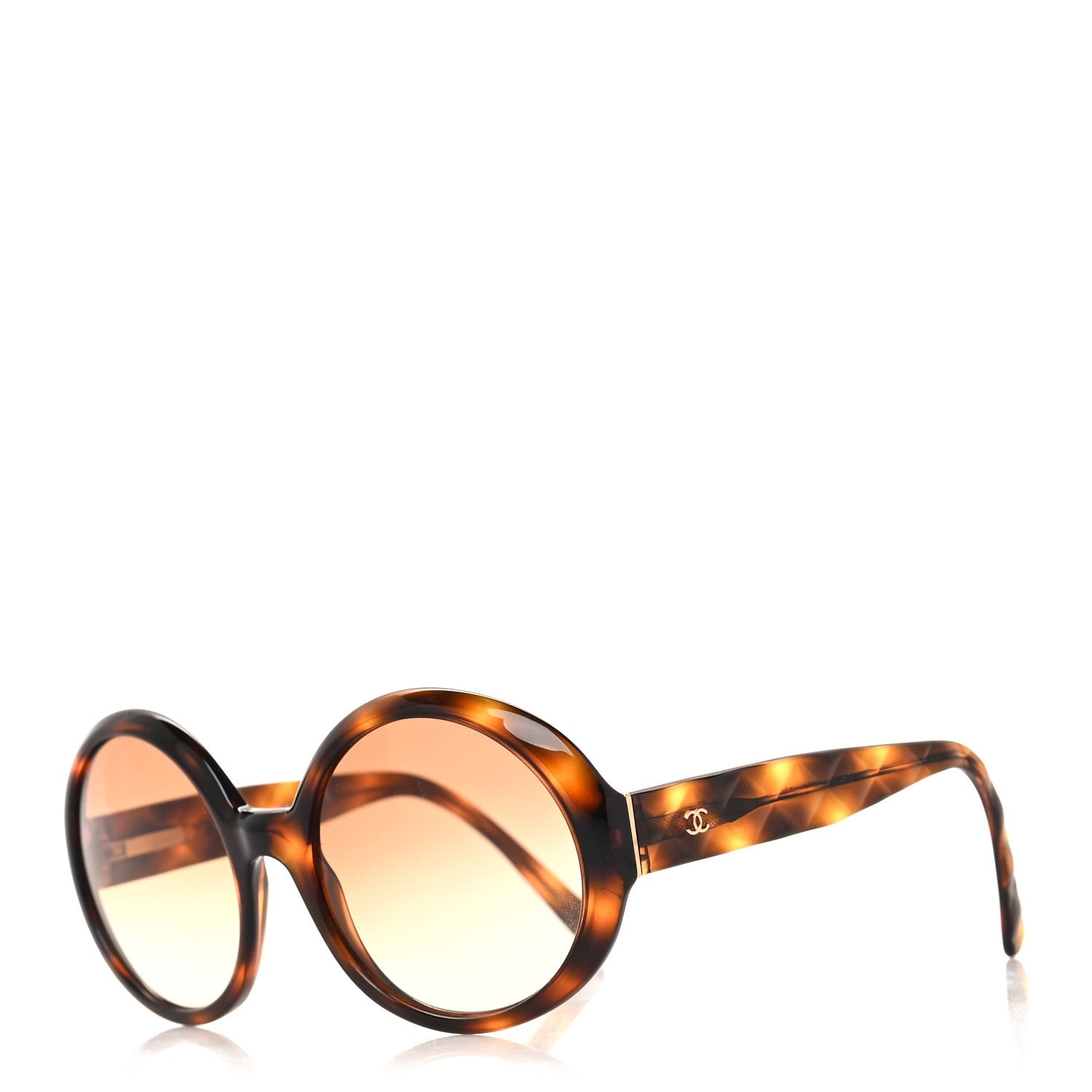 Chanel Quilted CC Mod Sunglasses 5120 Tortoise 1 of 7