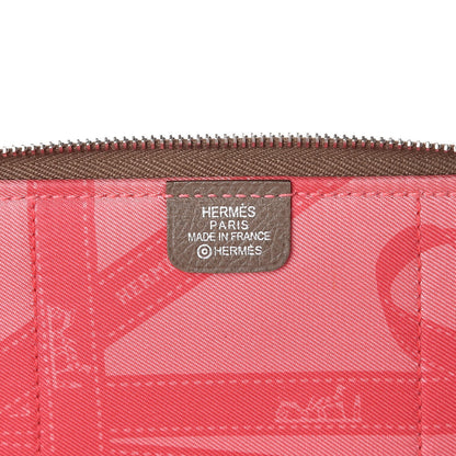 Hermes Epsom Silkydaily Globe Trotter Agenda Etoupe 6 of 7