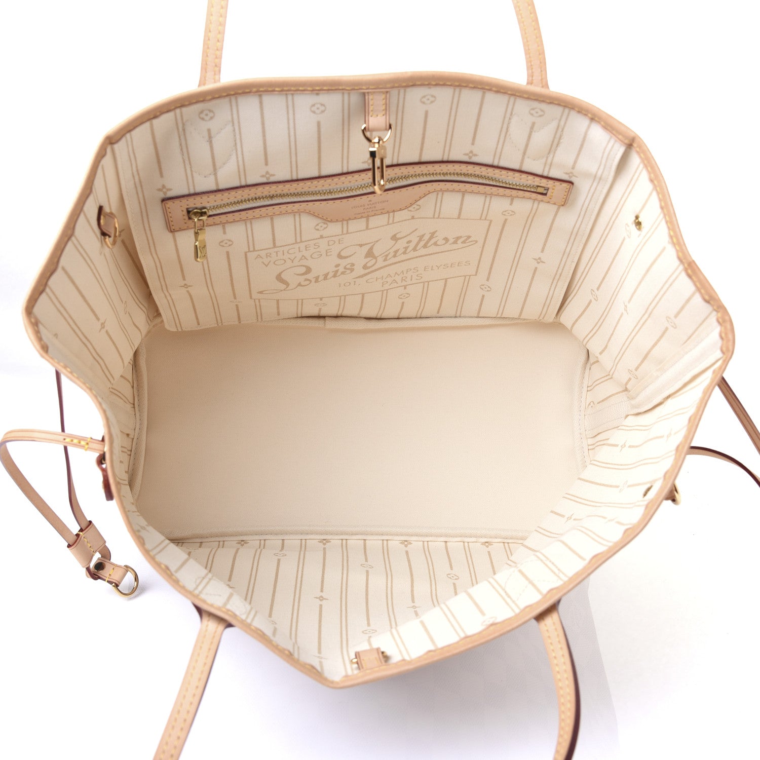 Louis Vuitton Damier Azur Neverfull MM 5 of 15