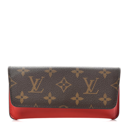 Louis Vuitton Monogram Woody Sunglass Case Rouge 1 of 7