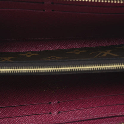 Louis Vuitton Monogram Clemence Wallet Fuchsia 5 of 7