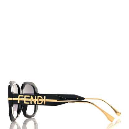 Fendi Acetate Fendigraphy Sunglasses FE40065F Black 3 of 6