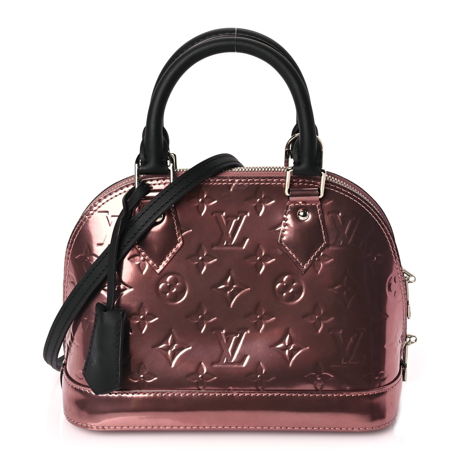 Louis Vuitton Vernis Alma BB Rose Cuivre 1 of 8