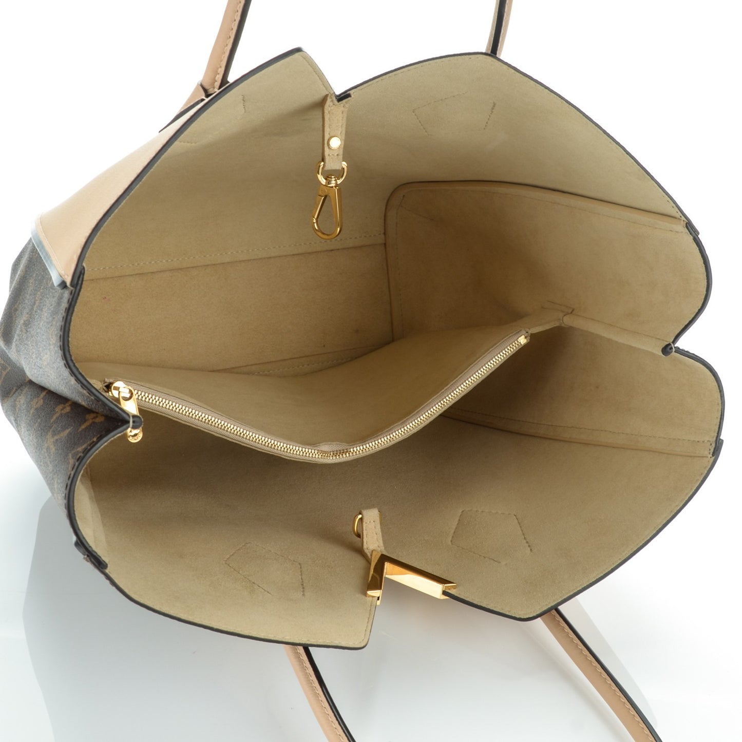 Calfskin Monogram Kimono Tote Dune