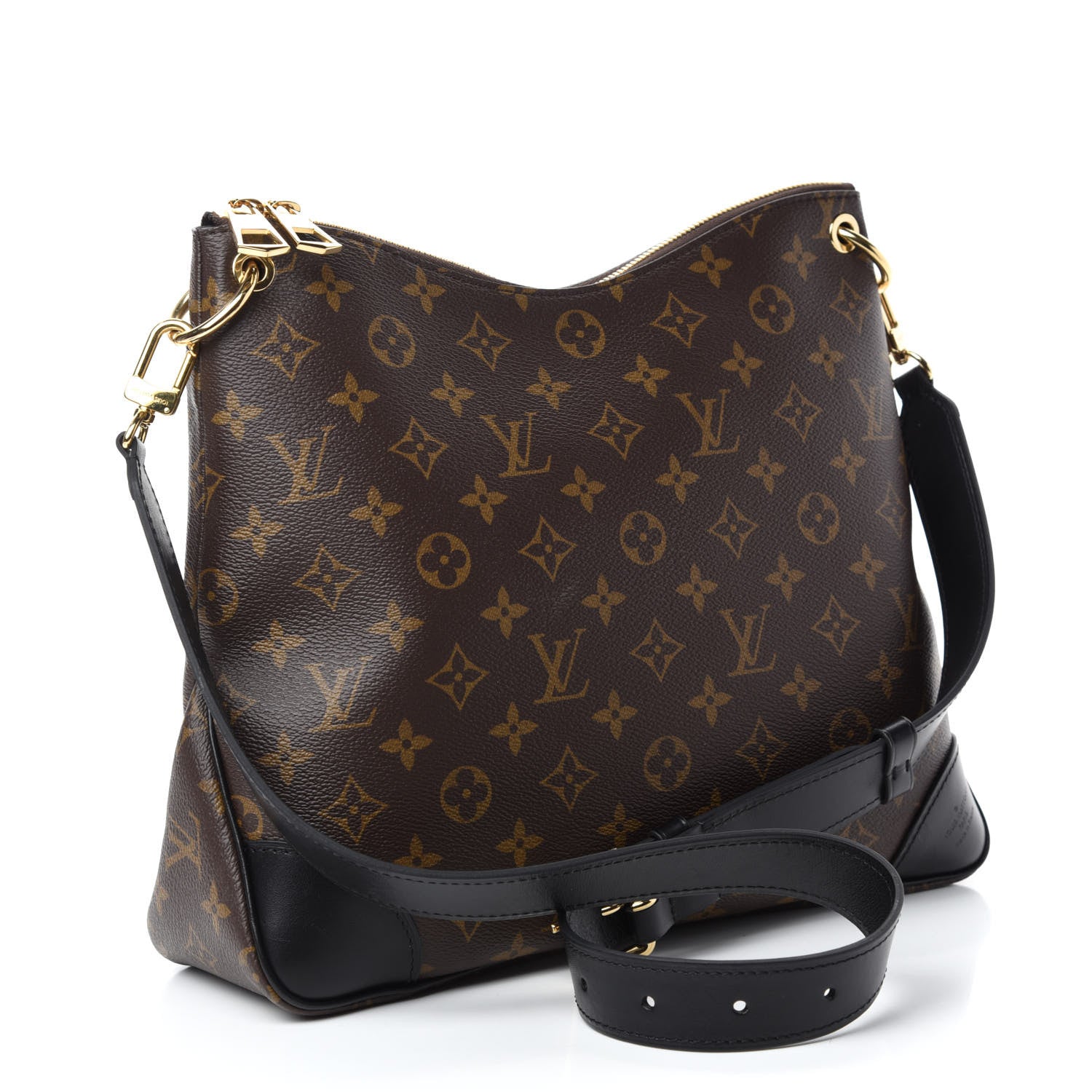 Louis Vuitton Monogram Odeon MM Black 3 of 10