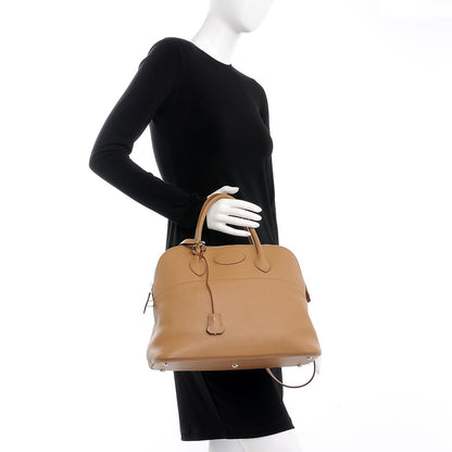 Hermes Taurillon Clemence Bolide 35 Gold 3 of 12