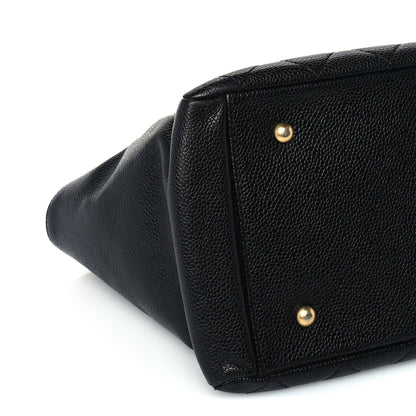 Chanel Caviar Quilted Petit Timeless Tote PTT Black 8 of 9