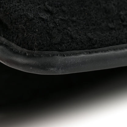 Saint Laurent Boucle Tweed Monogram Medium Niki Chain Satchel Black 12 of 12