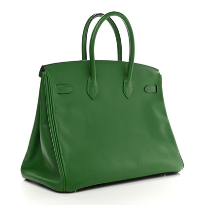 Hermes Epsom Birkin 35 Vert Bengale 3 of 11