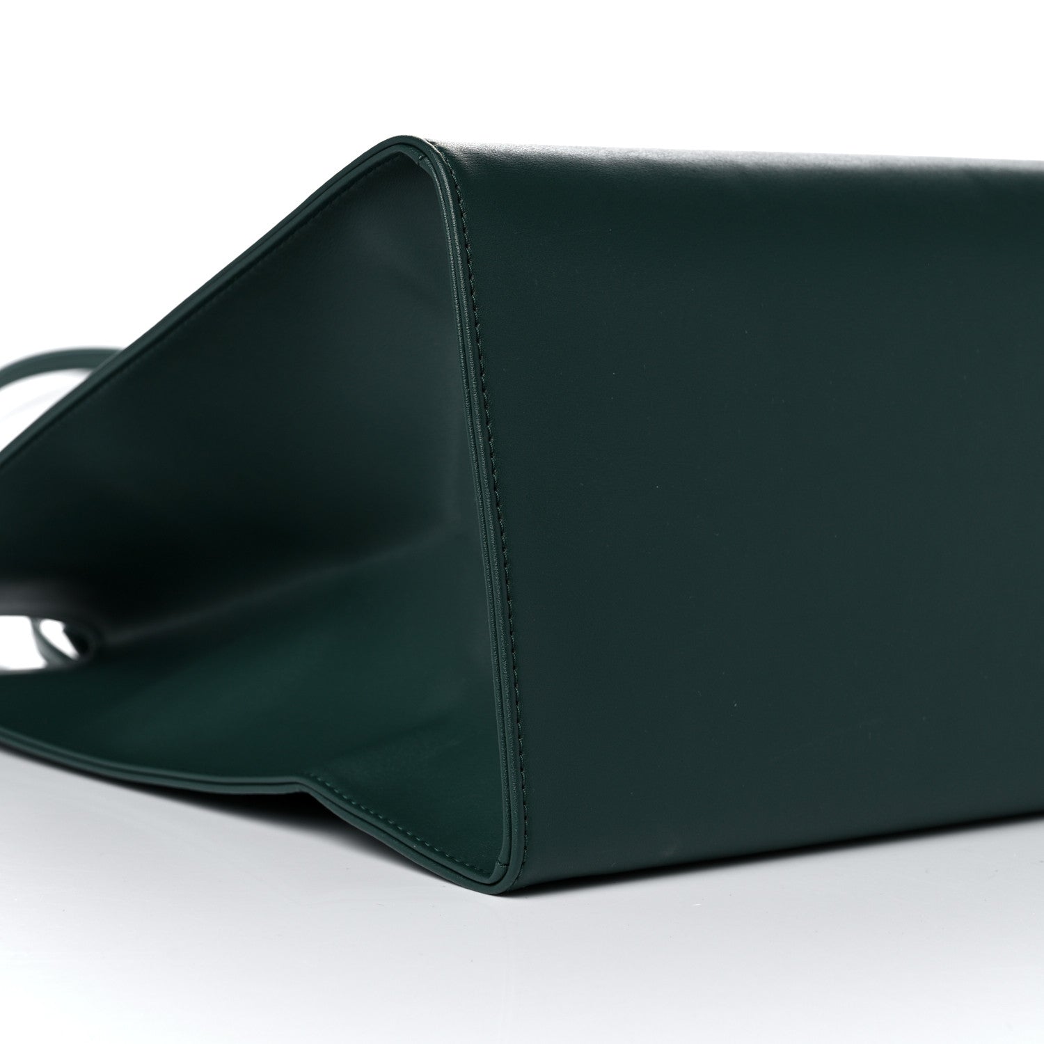 Telfar Vegan Leather Large Shopping Bag Dark Olive 8 of 9