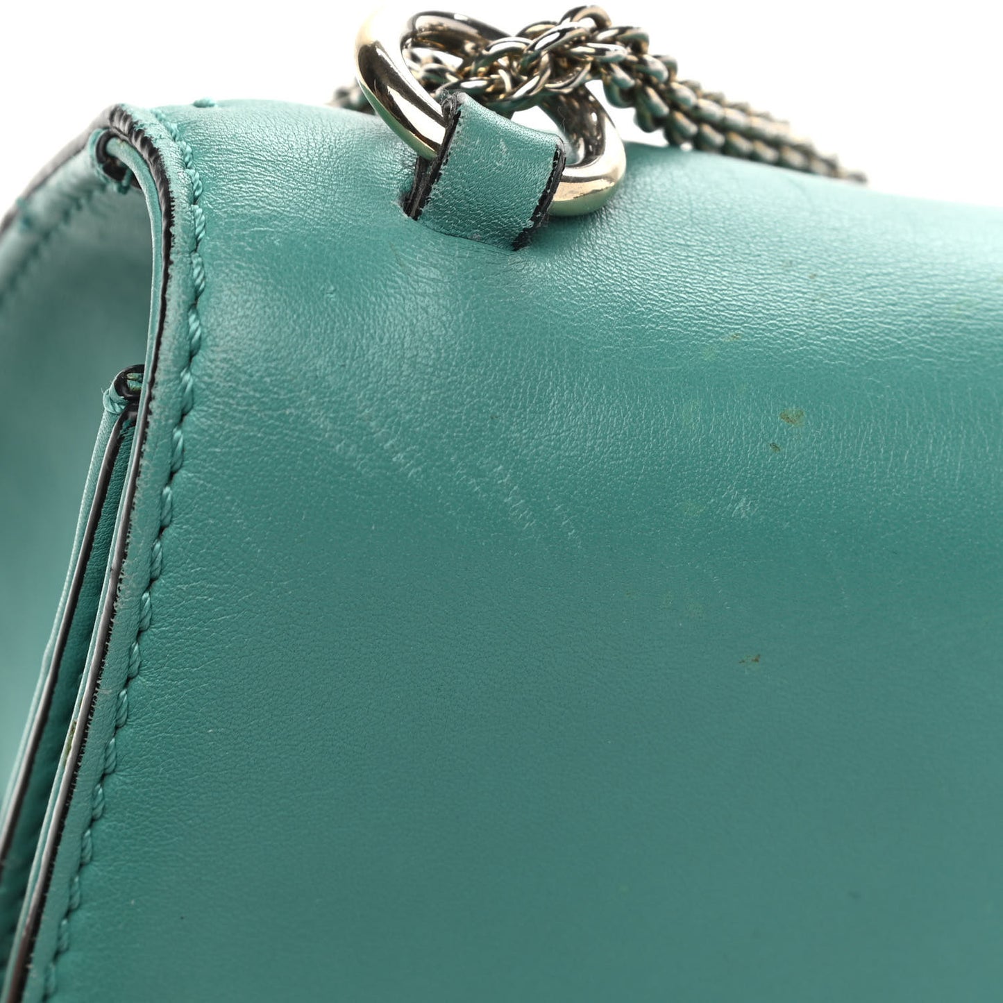 Vitello Medium Glam Lock Rockstud Flap Colibri