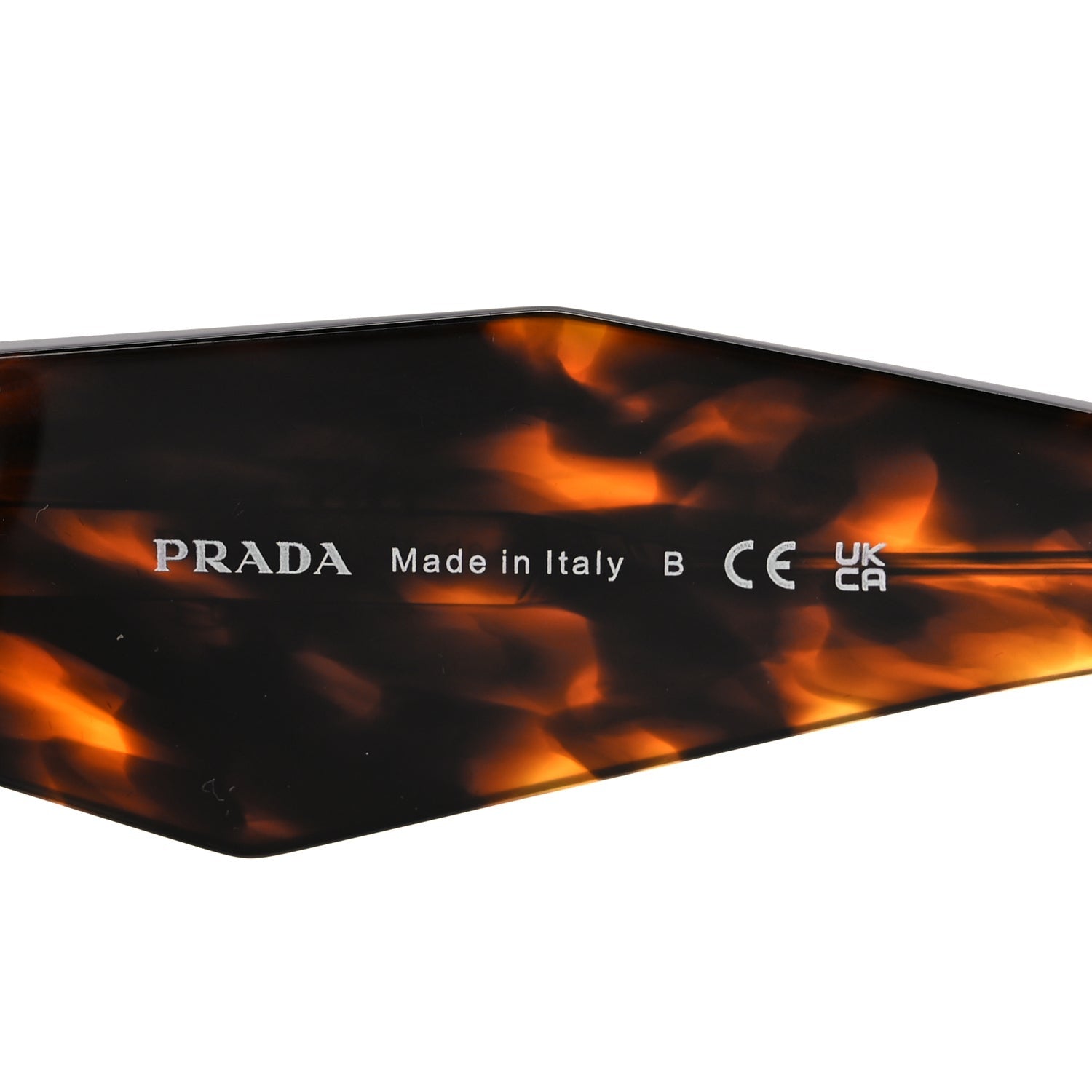 Prada Acetate Symbole Sunglasses SPR 08Y Havana 5 of 7