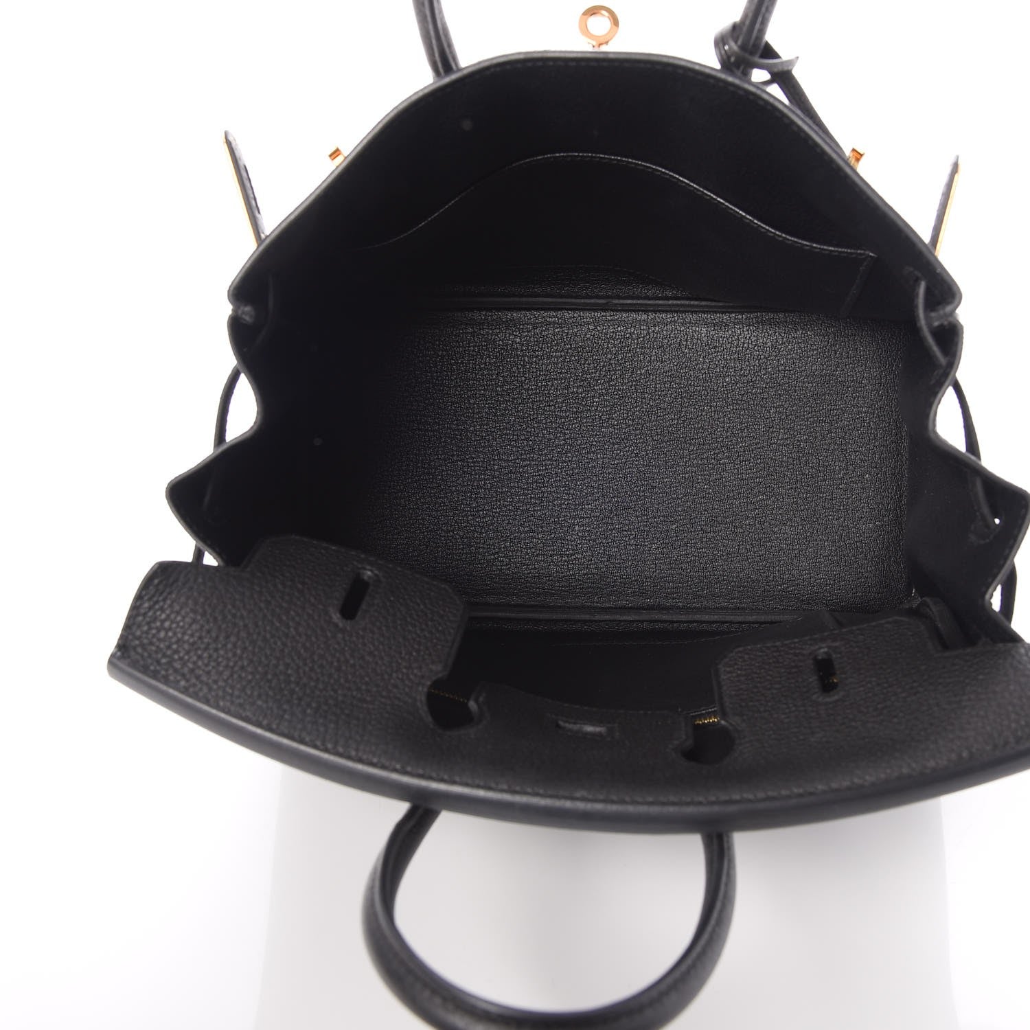 Hermes Togo Birkin 25 Black 7 of 37