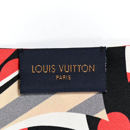 Louis Vuitton Silk Pop Monogram BB Bandeau Red 3 of 8