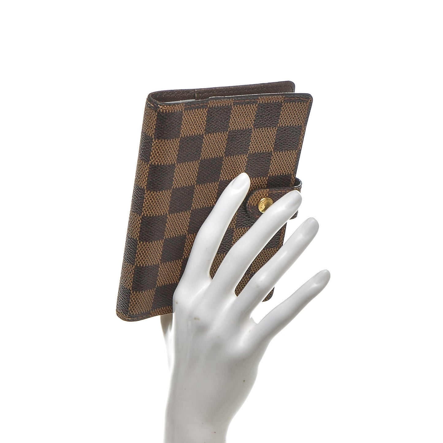 Damier Ebene Small Ring Agenda Cover