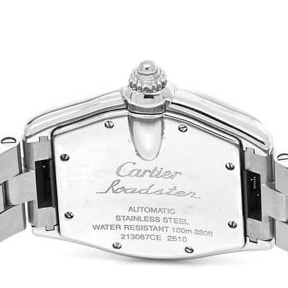 Cartier Stainless Steel 37mm Roadster Automatic Watch 4 of 5