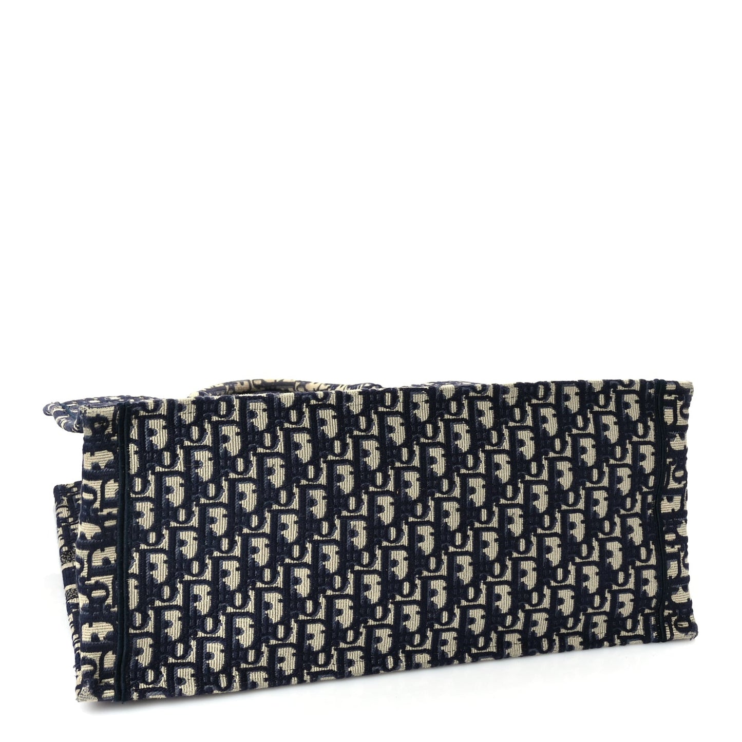Oblique Large Book Tote Blue Multicolor