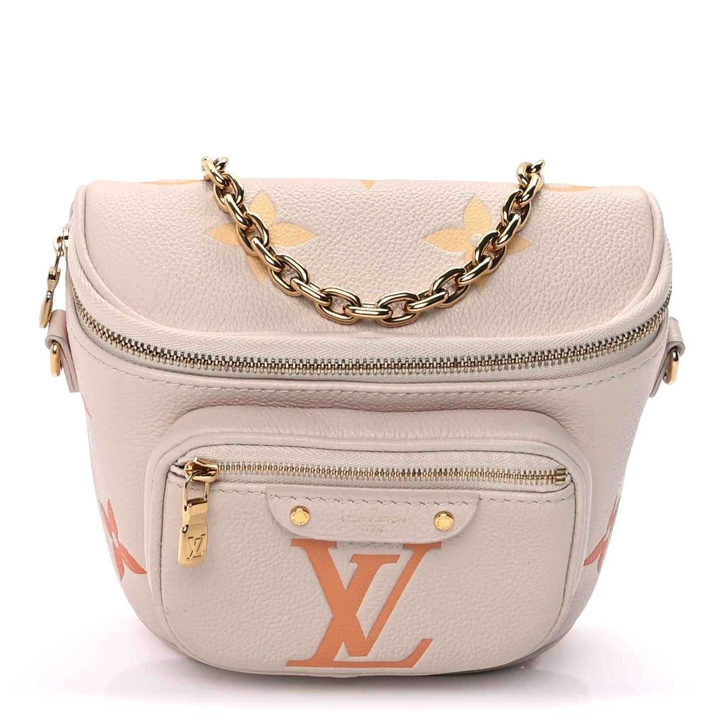Empreinte Monogram Giant Mini By The Pool Bumbag  Cream Saffron