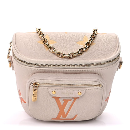 Louis Vuitton Empreinte Monogram Giant Mini By The Pool Bumbag  Cream Saffron 6 of 9