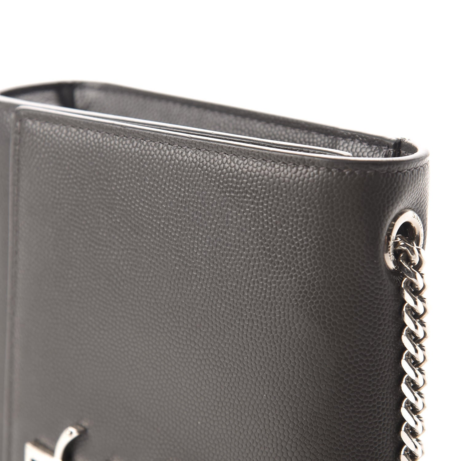 Saint Laurent Grain De Poudre Small Monogram Kate Satchel Earth 10 of 12