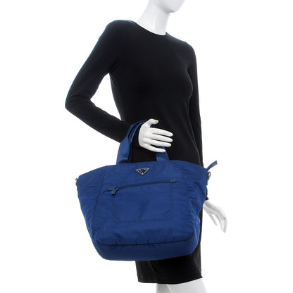 Prada Nylon Vela Tote Bleuette 2 of 8