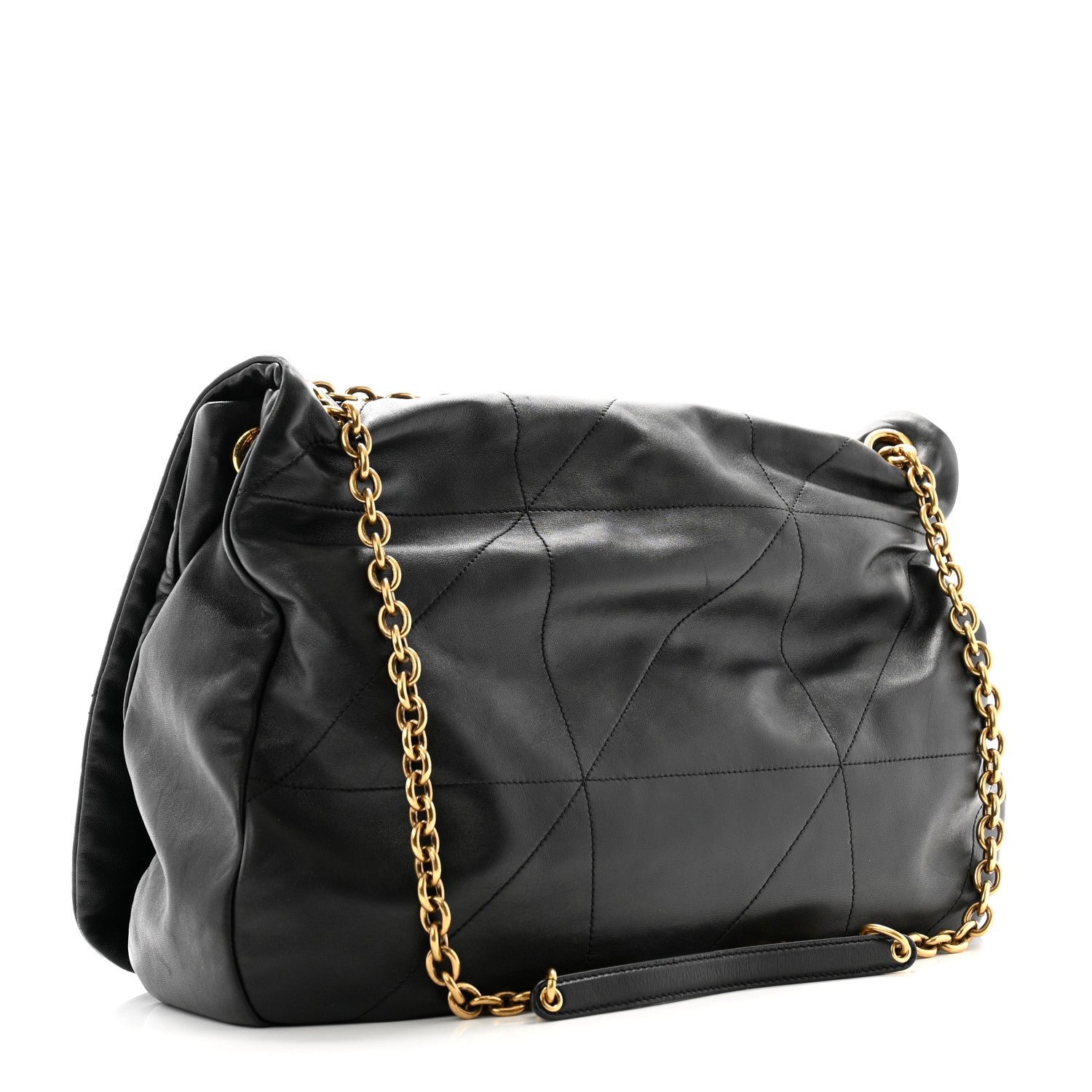 Saint Laurent Lambskin Matelasse Monogram Large Jamie 4.3 Black 3 of 12