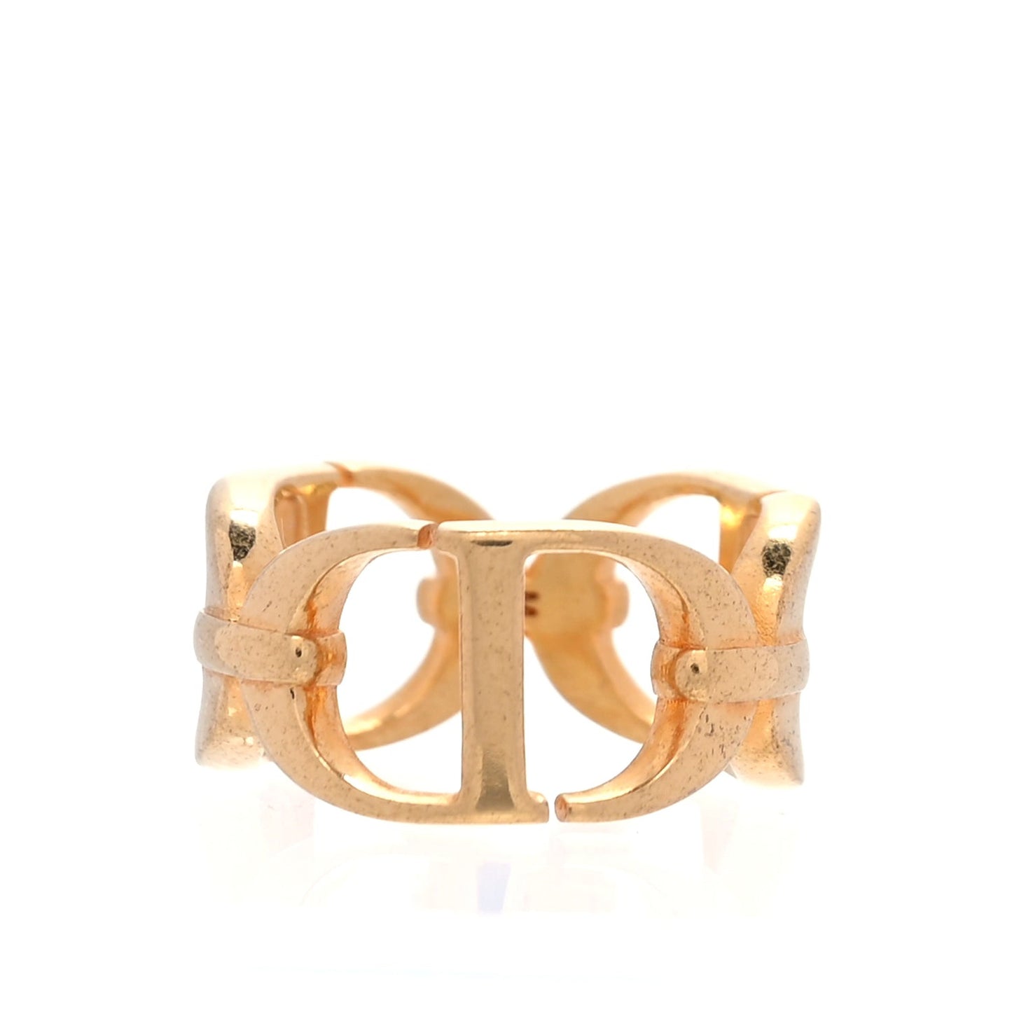 Metal CD Ring  Gold