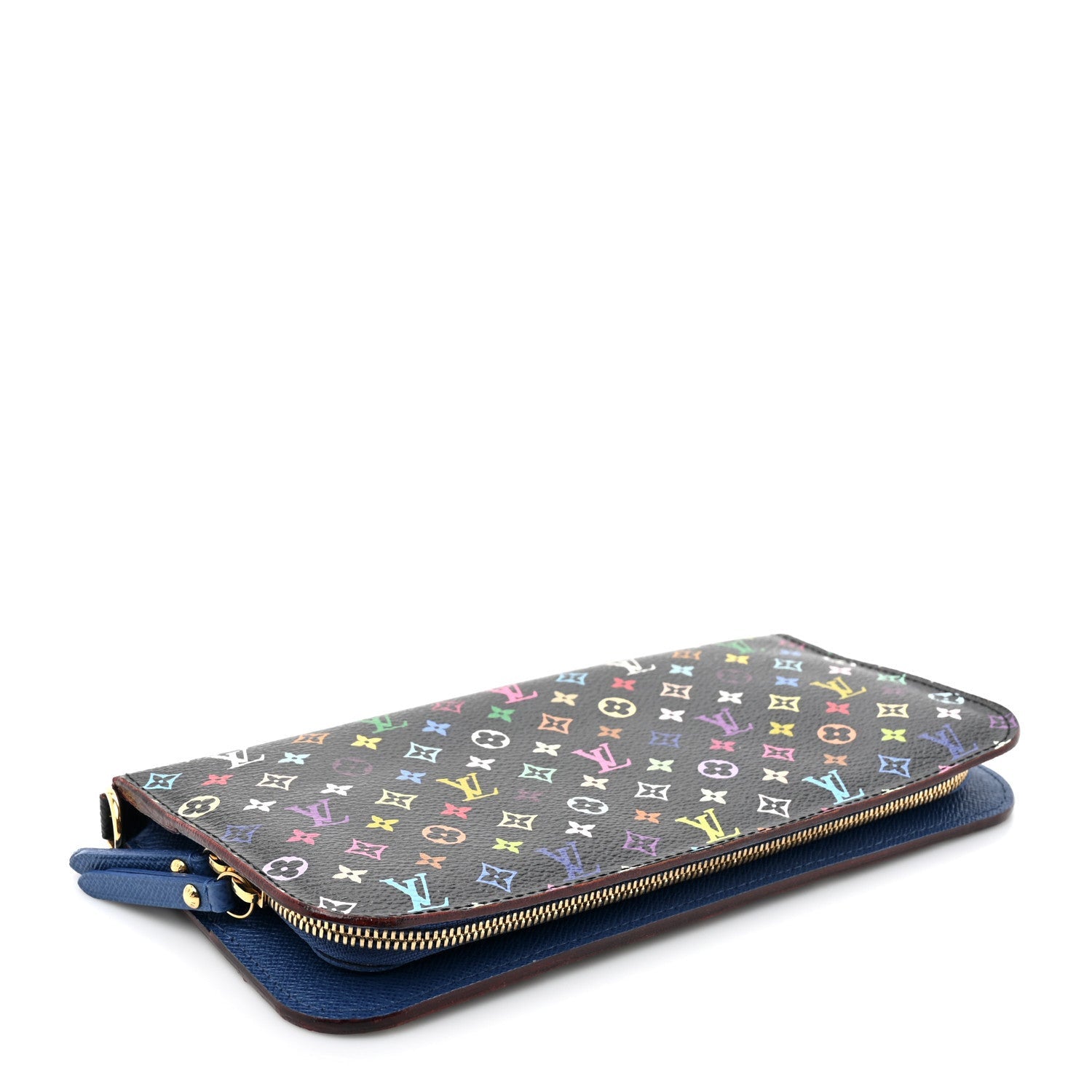 Louis Vuitton Monogram Multicolor Insolite Wallet Black Bleuet 4 of 7