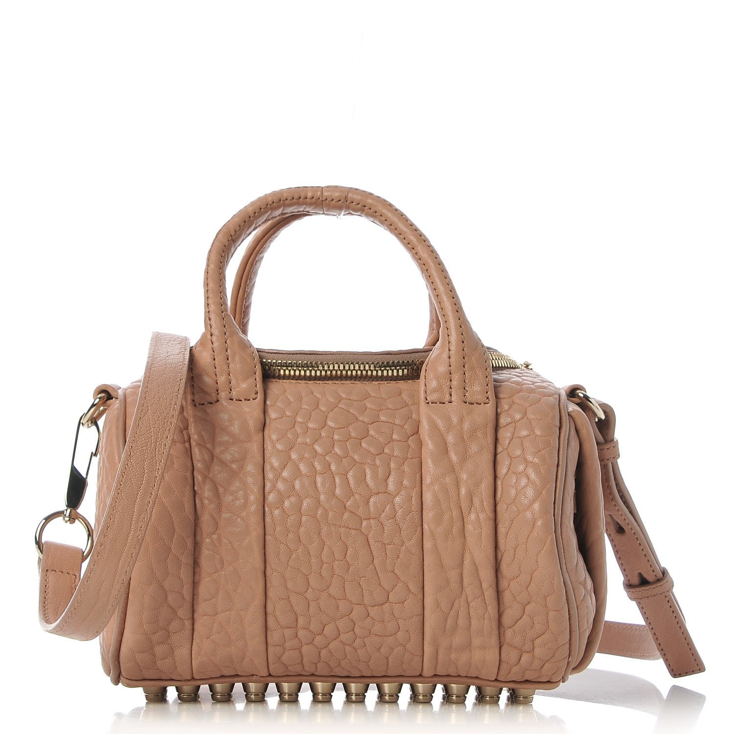 Alexander Wang Pebbled Lambskin Mini Rockie Blush Pale Gold Hardware 1 of 7