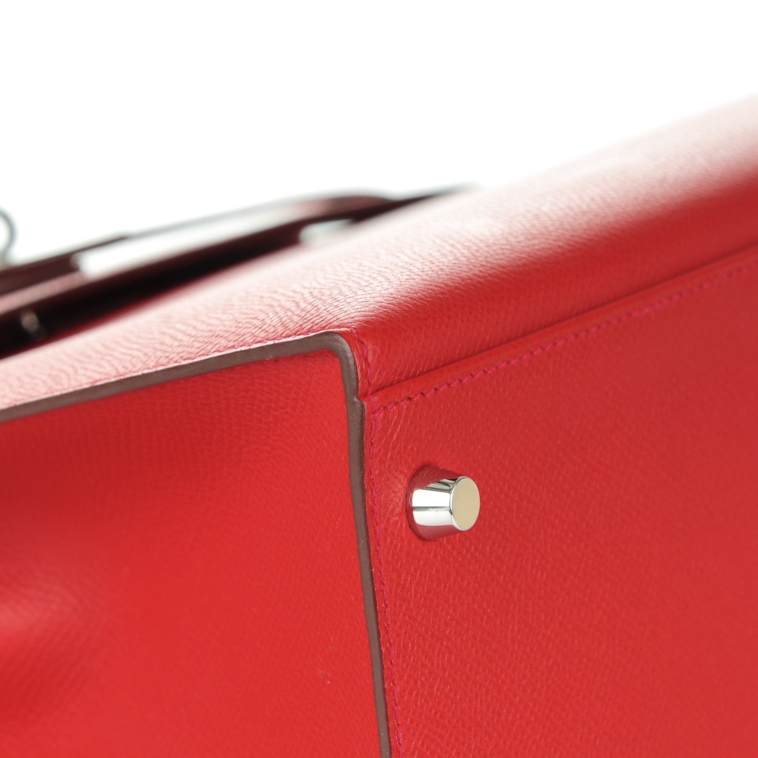 Hermes Epsom Kelly Sellier 32 Rouge Casaque 16 of 25