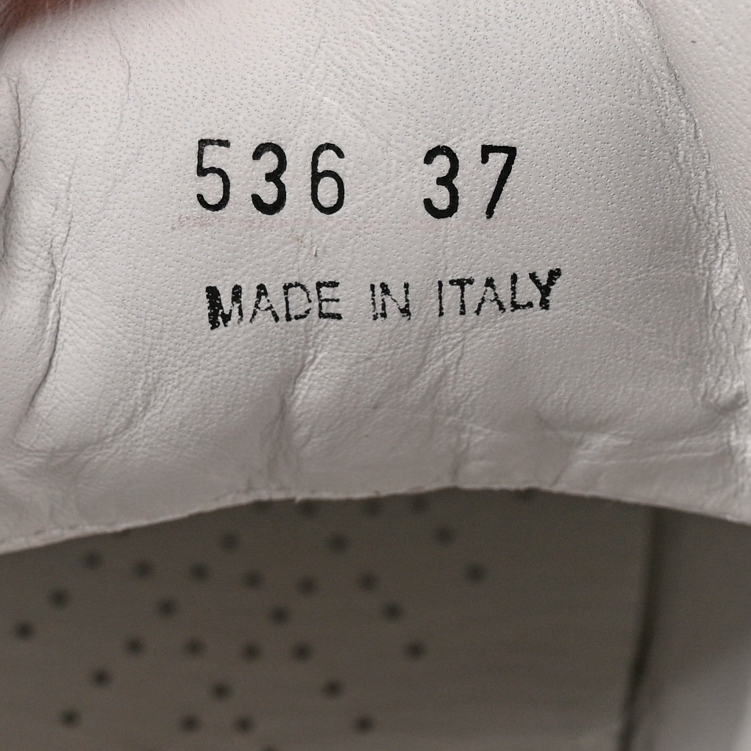 Prada Vitello Soft Womens Low Top Sneakers 37 White Black 9 of 9