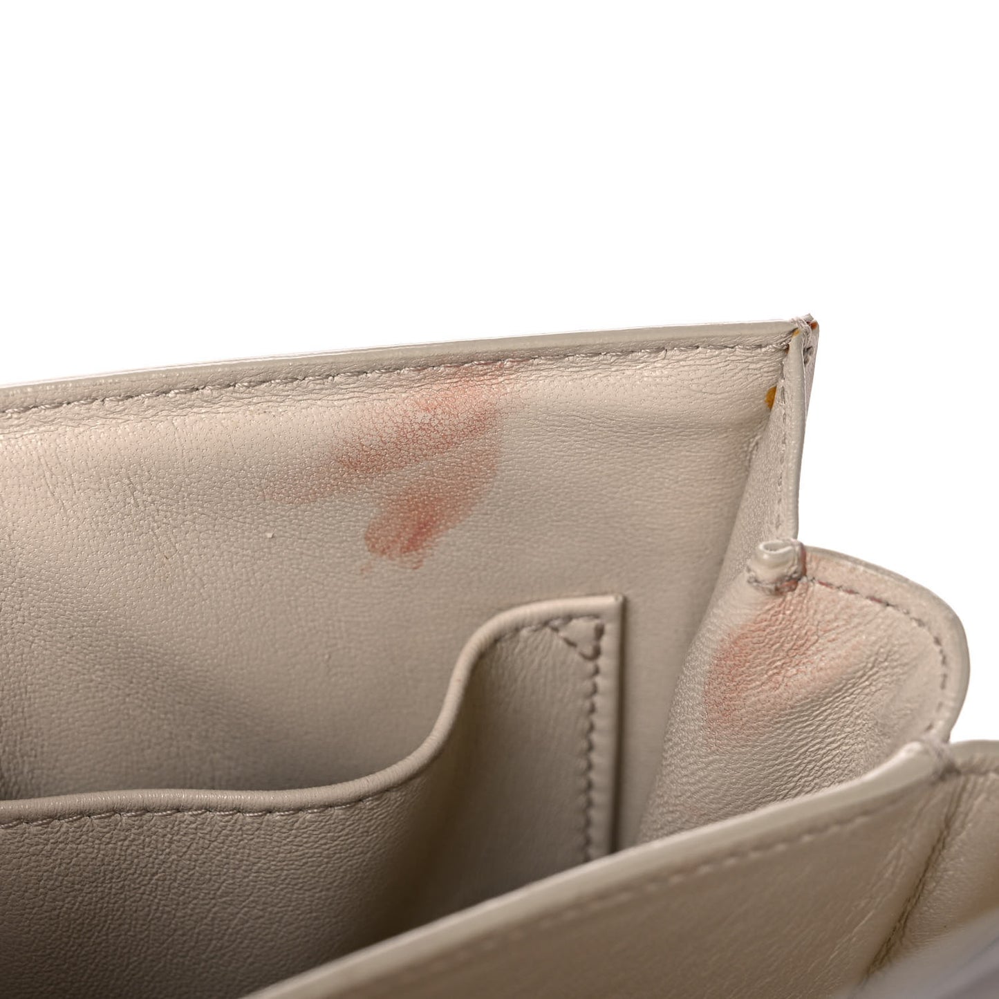 Calfskin Medium Classic Box Flap Bag Clay